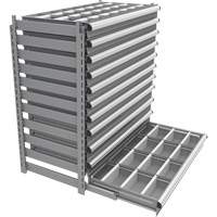 Cabinet d'entreposage &agrave; tiroirs int&eacute;gr&eacute; Interlok Helyx Safety & Industrial Supplies