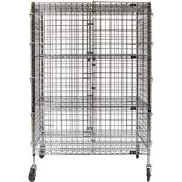 Chariot de s&eacute;curit&eacute;, Chrom&eacute;, 48" x 69" x 24", Capacit&eacute; 500 lb Helyx Safety & Industrial Supplies