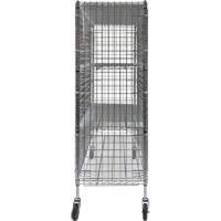 Chariot de s&eacute;curit&eacute;, Chrom&eacute;, 60" x 69" x 24", Capacit&eacute; 500 lb Helyx Safety & Industrial Supplies