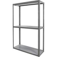 &eacute;tag&egrave;re robuste, Acier, Boulonn&eacute;, Capacit&eacute; 3000 lb, 36" la x 72" h x 18" p Helyx Safety & Industrial Supplies