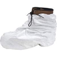 Couvre-chaussures Tyvek 400, Taille unique, Poly&eacute;thyl&egrave;ne, Blanc Helyx Safety & Industrial Supplies