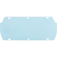 Facetec Polycarbonate Visor, Polycarbonate, Clear Tint Helyx Safety & Industrial Supplies