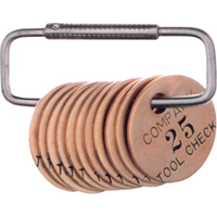 Anneaux fendus pour &eacute;tiquettes, 3", Acier Helyx Safety & Industrial Supplies
