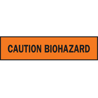 Rubans pour barricades, Anglais, 3" la x 1000' lo, 3,5 mils, Noir/orange Helyx Safety & Industrial Supplies