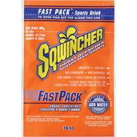 Sqwincher&reg; Rehydration Drink Fast Pack&reg;, Single Serve, Orange Helyx Safety & Industrial Supplies