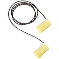 E-A-Rsoft Yellow Neons  Metal Detectable Earplugs, Corded, Large, Bulk - Polybag, 33 NRR dB Helyx Safety & Industrial Supplies
