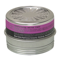 Comfo&reg; Respirator Cartridges, Gas/Vapour Cartridge, Organic Vapour/P100 Helyx Safety & Industrial Supplies