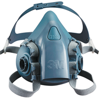 Respirateur &agrave; demi-masque r&eacute;utilisable s&eacute;rie 7500, Silicone, Petit Helyx Safety & Industrial Supplies