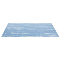 Tapis &agrave; surface marbr&eacute; Sof-Tyle Grande No 970, Lisse, 2' x 3' x 1", Bleu, Caoutchouc Helyx Safety & Industrial Supplies
