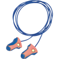 Howard Leight Laser-Trak Single-Use Detectable Earplugs, Pair - Polybag, Corded Helyx Safety & Industrial Supplies