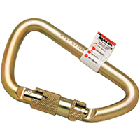 Miller&reg; Carabiners, Steel, 400 lbs Capacity Helyx Safety & Industrial Supplies