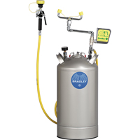 Douche oculaire portative, Pressuris&eacute;, Capacit&eacute; 15 gal., Conformit&eacute; ANSI Z358.1 Helyx Safety & Industrial Supplies