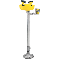 Eyewash Station, Pedestal Installation, Plastic Bowl Helyx Safety & Industrial Supplies