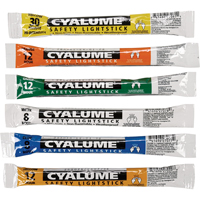 B&acirc;tons de s&eacute;curit&eacute; luminescents Cyalume 6", Vert, Dur&eacute;e 12 h Helyx Safety & Industrial Supplies