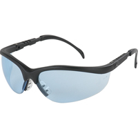 Lunettes de s&eacute;curit&eacute; Klondike, Lentille Bleu p&acirc;le, Anti-&eacute;gratignures, R&eacute;pond ou surpasse la norme CSA Z94.3 Helyx Safety & Industrial Supplies