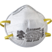 8110S Particulate Respirators, N95, NIOSH Certified, Small Helyx Safety & Industrial Supplies