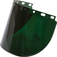 High Performance&reg; Faceshield, Propionate, Green Tint Helyx Safety & Industrial Supplies