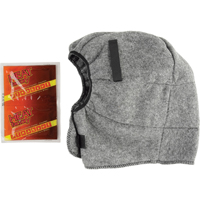 Coiffes d'hiver, Doublure en Molleton, Taille unique, Gris Helyx Safety & Industrial Supplies