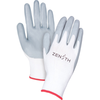 Lightweight Breathable Coated Gloves, 7/Small, Foam Nitrile Coating, 13 Gauge, Polyester Shell Helyx Safety & Industrial Supplies