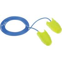 Bouchons d'oreilles avec anneaux de retenue E-A-Rsoft, Vrac - Sac en poly, Grand, Avec cordon Helyx Safety & Industrial Supplies