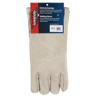 Premium Welder's Gloves, Split Cowhide, Size Large Helyx Safety & Industrial Supplies