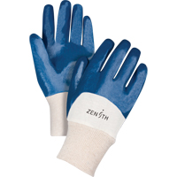 Medium-Weight Interlock Lined Gloves, 11/2X-Large, Nitrile Coating, Cotton Shell Helyx Safety & Industrial Supplies