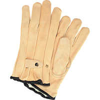 Gants de cordeur doubl&eacute;s pour l'hiver, Petit, Paume Cuir fleur de vache, Doubleure Molleton Helyx Safety & Industrial Supplies