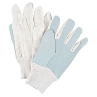 Premium Work Gloves, Large, Split Cowhide Palm Helyx Safety & Industrial Supplies