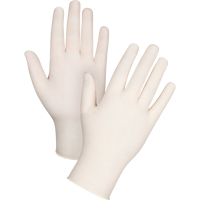 Premium Sensitive Skin Examination Gloves, Large, Latex, 4-mil, Powder-Free, Natural Helyx Safety & Industrial Supplies