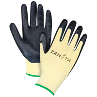 Gants r&eacute;sistants &agrave; la coupe avec prise sup&eacute;rieure, Taille Petit/7, Calibre 13, Rev&ecirc;tement Mousse de nitrile, Enveloppe en Aramide, ANSI/ISEA 105 niveau 3/EN 388 niveau 5 Helyx Safety & Industrial Supplies