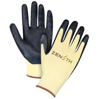 Gants r&eacute;sistants &agrave; la coupe avec prise sup&eacute;rieure, Taille Grand/9, Calibre 13, Rev&ecirc;tement Mousse de nitrile, Enveloppe en Aramide, ANSI/ISEA 105 niveau 3/EN 388 niveau 5 Helyx Safety & Industrial Supplies