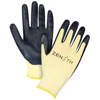 Gants r&eacute;sistants &agrave; la coupe avec prise sup&eacute;rieure, Taille 2T-Grand/11, Calibre 13, Rev&ecirc;tement Mousse de nitrile, Enveloppe en Aramide, ANSI/ISEA 105 niveau 3/EN 388 niveau 5 Helyx Safety & Industrial Supplies