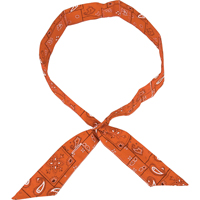 ALLEGRO INDUSTRIES Cool Offs Bandana, High Visibility Orange Helyx Safety & Industrial Supplies