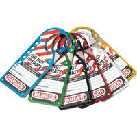 Labeled Snap-on Hasps, Silver Helyx Safety & Industrial Supplies