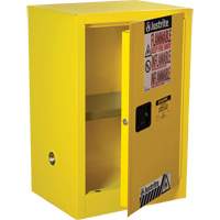 Sure-Grip&reg; EX Compac Flammable Safety Cabinet, 12 gal., 1 Door, 23.25" W x 35" H x 18" D Helyx Safety & Industrial Supplies
