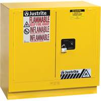 Sure-Grip&reg; EX Undercounter Flammable Safety Cabinet, 22 gal., 2 Door, 35" W x 35" H x 22" D Helyx Safety & Industrial Supplies