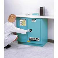 ChemCor&reg; Lined Acid/Corrosive Storage Cabinets, 22 gal., 35" x 35" x 22" Helyx Safety & Industrial Supplies