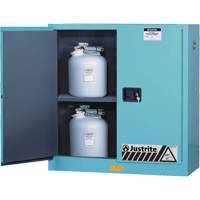 ChemCor&reg; Lined Acid/Corrosive Storage Cabinets, 30 gal., 43" x 44" x 18" Helyx Safety & Industrial Supplies