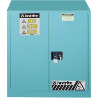 ChemCor&reg; Lined Acid/Corrosive Storage Cabinets, 30 gal., 43" x 44" x 18" Helyx Safety & Industrial Supplies