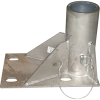 Syst&egrave;mes de sauvetage en espaces clos XTIRPA de Innova - Base de plancher en acier inoxydable Helyx Safety & Industrial Supplies