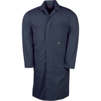 Lab Coats, Poly-Cotton, 40, Navy Blue Helyx Safety & Industrial Supplies
