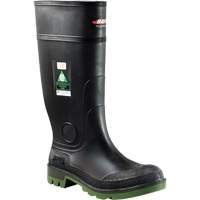 Bottes industrielles tout temps Enduro, Caoutchouc, Embout Acier, Pointure 8, Semelle R&eacute;sistant aux perforations Helyx Safety & Industrial Supplies