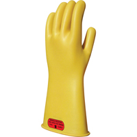 Gants isolants en caoutchouc naturel jaune, ASTM classe 0, Taille 8, 11" lo Helyx Safety & Industrial Supplies