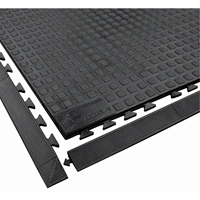 Tapis Rejuvenator Connect No 502, Polyur&eacute;thane, 3' la c, 3' lo, 5/8" &eacute;paisseur, Noir Helyx Safety & Industrial Supplies