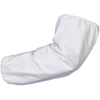 Manches Micromax, Longueur de 18", Microporeux, Blanc Helyx Safety & Industrial Supplies