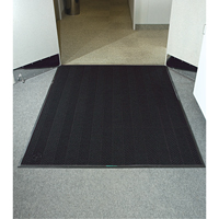Tapis Waterhog Eco Elite, Essuie-pieds/grattoir, 6' x 6' x 3/8", Fum&eacute;e noire Helyx Safety & Industrial Supplies