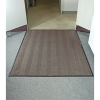 Tapis Waterhog Eco Elite, Essuie-pieds/grattoir, 4' x 6' x 3/8", Brun ch&acirc;taignier Helyx Safety & Industrial Supplies
