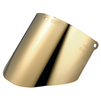 Total Performance Faceshield Window, Polycarbonate, Green Tint Helyx Safety & Industrial Supplies