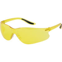 Z500 Series Safety Glasses, Amber Lens, Anti-Scratch, ANSI Z87+/Meets/Exceeds CSA Z94.3 Helyx Safety & Industrial Supplies