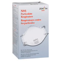 Particulate Respirators, N95, NIOSH Certified, Medium/Large Helyx Safety & Industrial Supplies